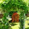 30" UV Resistant Artificial Morning Glory Hanging Plants, 6ct.